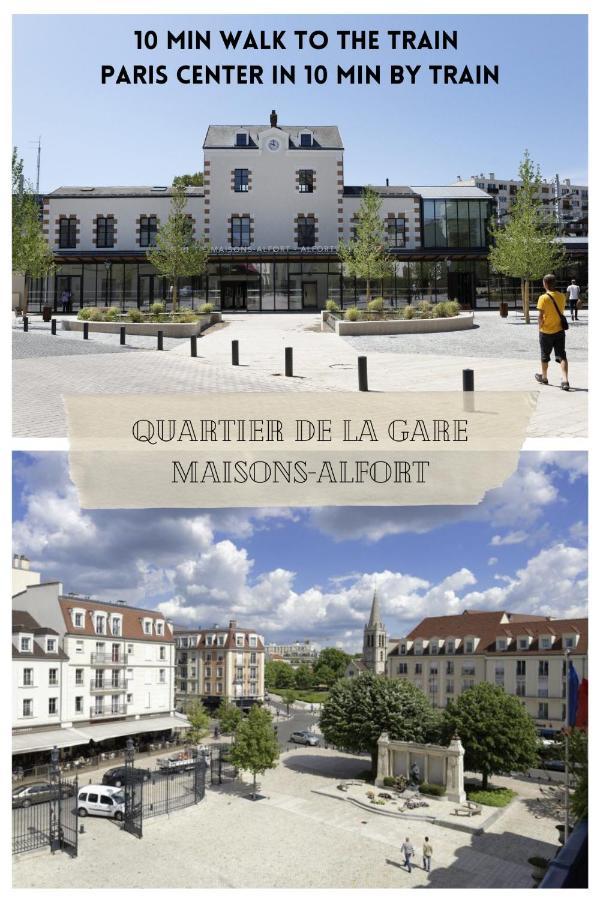 Chambre 4, Calme, 1 Station De Paris Maisons-Alfort Esterno foto